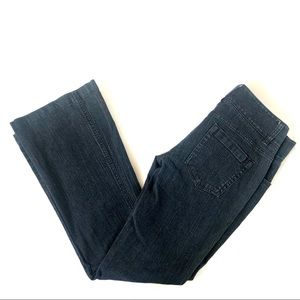 Theory Wide Leg Trouser Denim Pants Blue Size 4